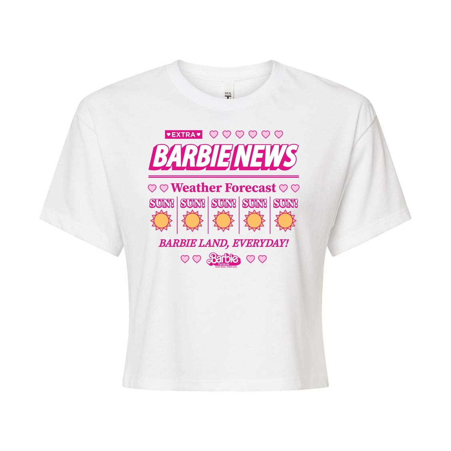 Футболка с рисунком «Барби для юниоров: прогноз погоды из фильма» Licensed Character, белый
Футболка с рисунком «Барби для юниоров: прогноз погоды из фильма» Licensed Character, белый