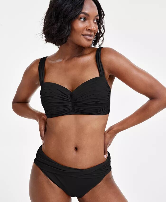 Бикини-топ на косточках с чашечкой D и сборками Bleu Rod Beattie и хипстерские плавки бикини-саронг Bleu by Rod Beattie, розовый
Бикини-топ на косточках с чашечкой D и сборками Bleu Rod Beattie и хипстерские плавки бикини-саронг Bleu by Rod Beattie, розовый