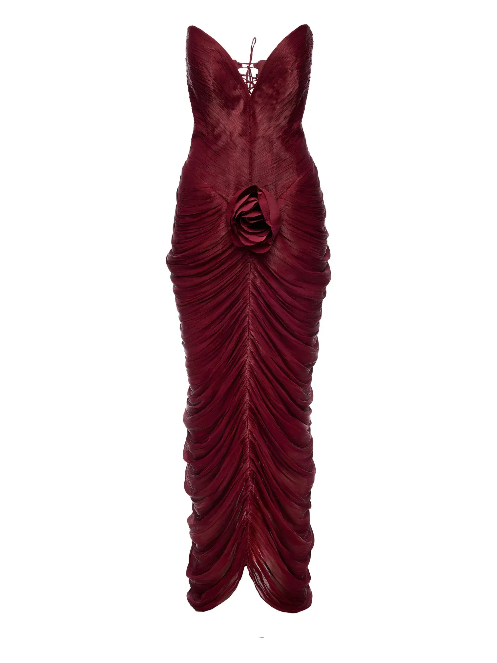 Плиссированное платье с розами Ana Radu, красный
Плиссированное платье с розами Ana Radu, красный