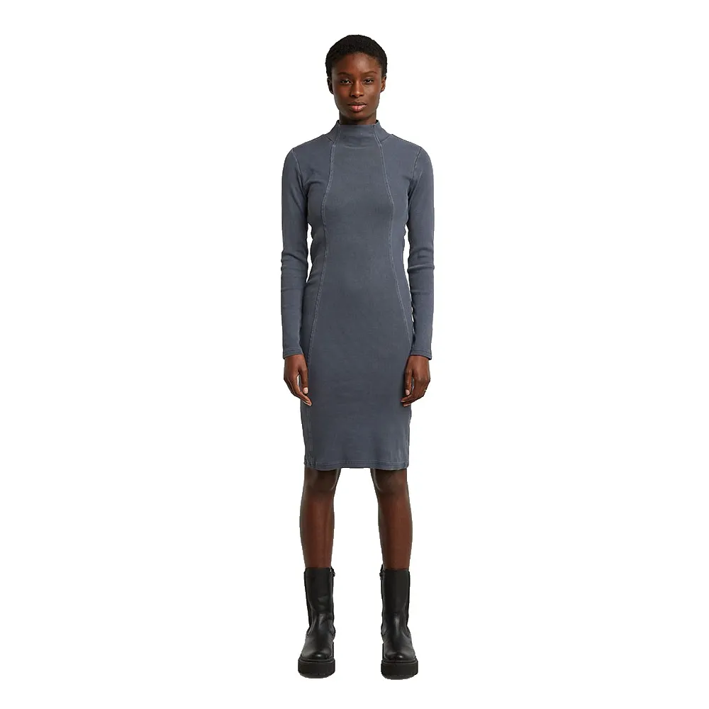 Платье с длинным рукавом G-Star Washed Slim Rib, серый
Платье с длинным рукавом G-Star Washed Slim Rib, серый