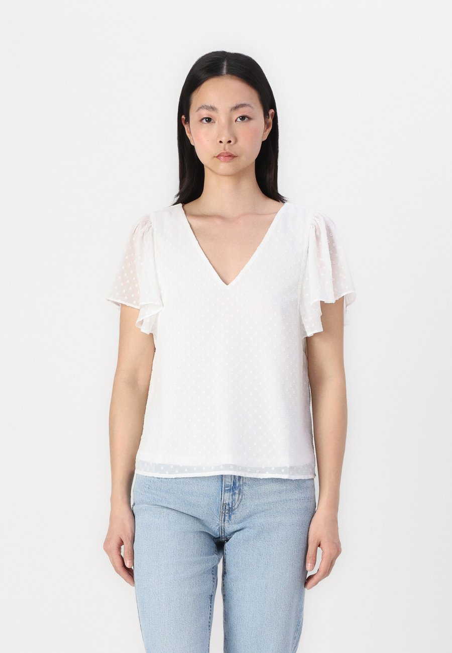 Блуза VILA VIMICADA DOBBY V NECK, Snow White/White
Блуза VILA VIMICADA DOBBY V NECK, Snow White/White