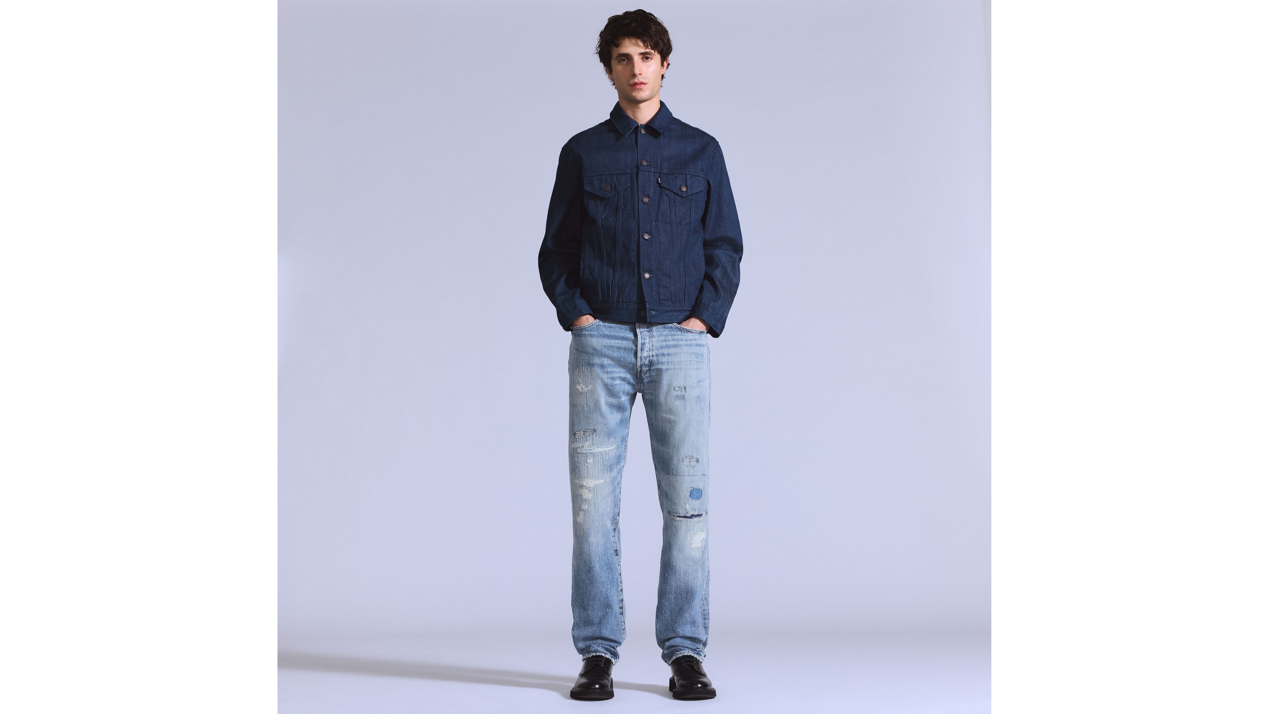 Мужские джинсы 501 Original Fit 1980-х годов Levi's, Old Salt - Medium Wash
Мужские джинсы 501 Original Fit 1980-х годов Levi's, Old Salt - Medium Wash