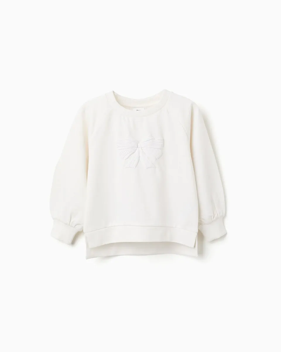 Детская толстовка с принтом и ребристыми манжетами Zippy, белый
Детская толстовка с принтом и ребристыми манжетами Zippy, белый