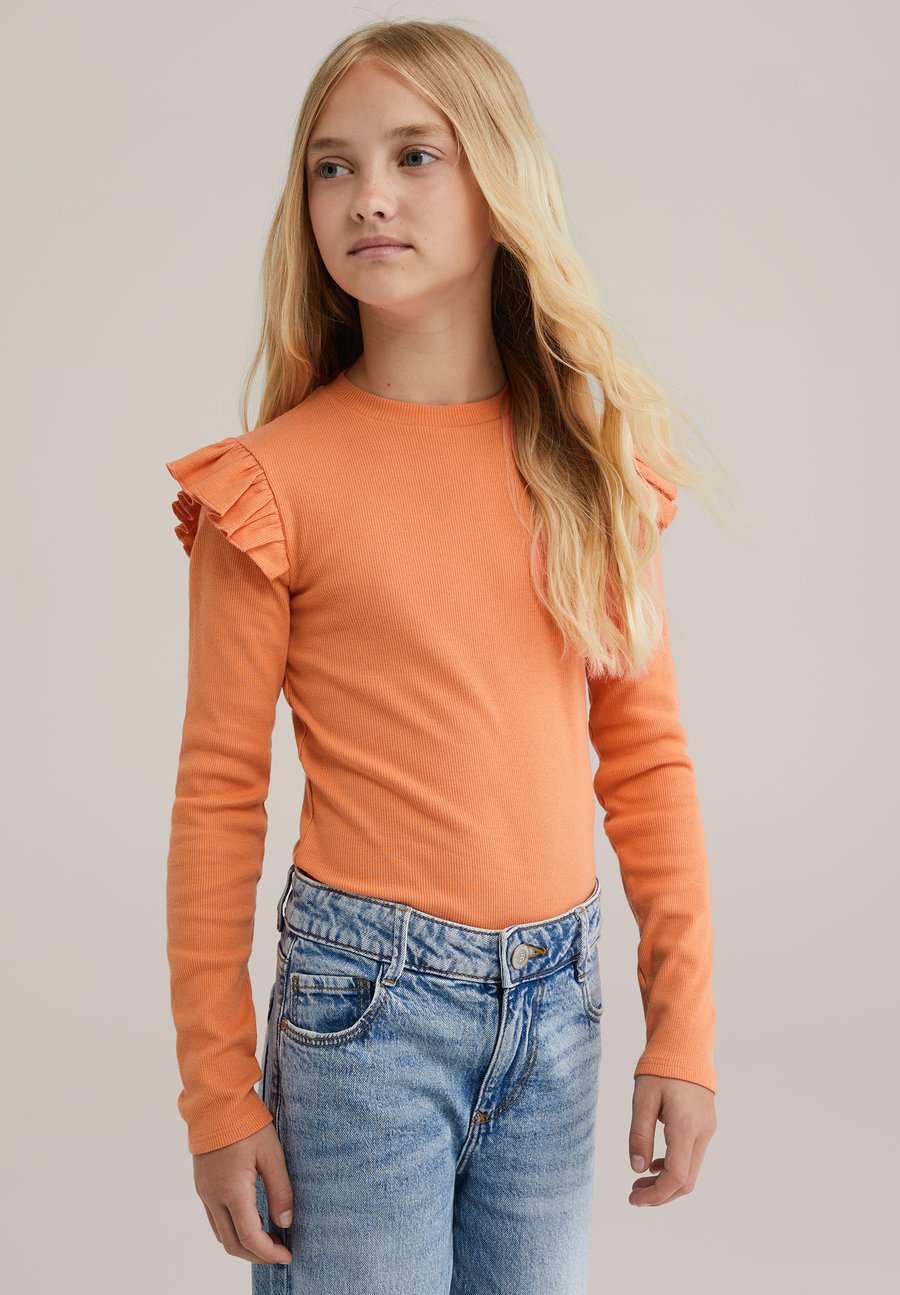 Топ WE Fashion Long sleeved top, Orange
Топ WE Fashion Long sleeved top, Orange