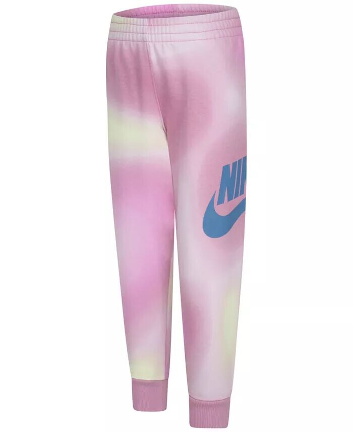 Брюки из соляризованного флиса с логотипом для маленьких девочек Nike, фиолетовый
Брюки из соляризованного флиса с логотипом для маленьких девочек Nike, фиолетовый