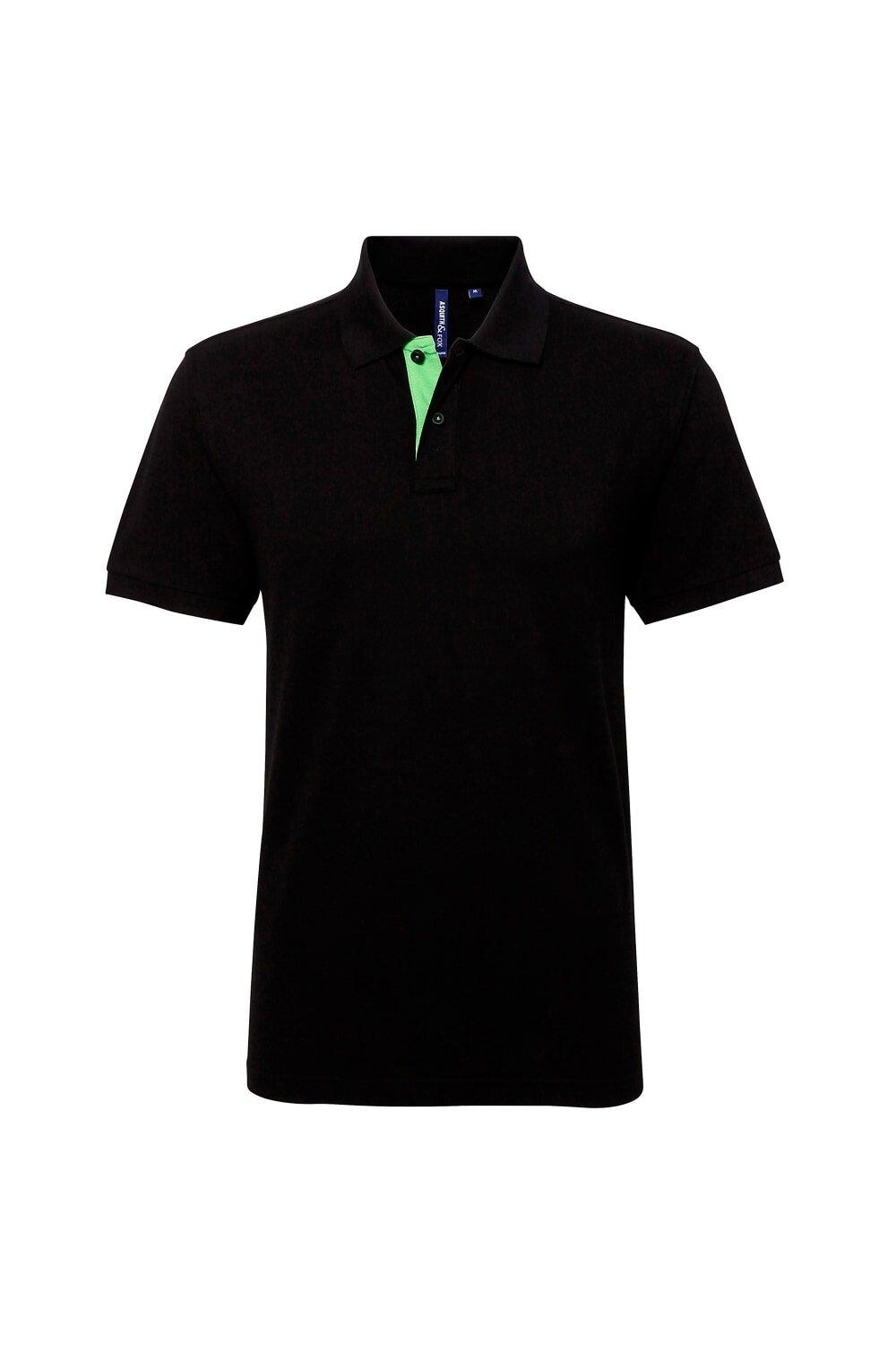 Классическая рубашка-поло контрастного кроя Asquith & Fox, черный
Классическая рубашка-поло контрастного кроя Asquith & Fox, черный