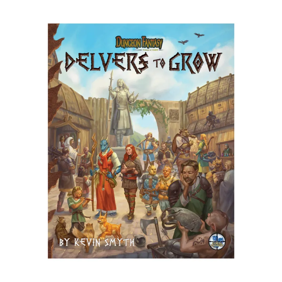 Delvers to Grow Core Book, Dungeon Fantasy (Gaming Ballistic), мягкая обложка
Delvers to Grow Core Book, Dungeon Fantasy (Gaming Ballistic), мягкая обложка