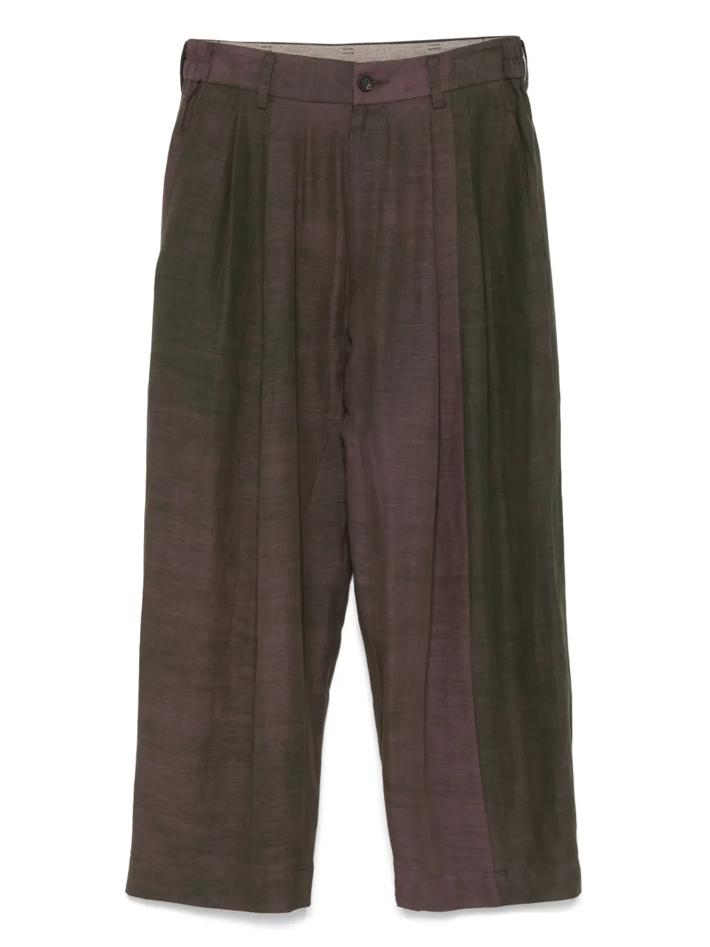 Плиссированные брюки Ziggy Chen, зеленый
Плиссированные брюки Ziggy Chen, зеленый