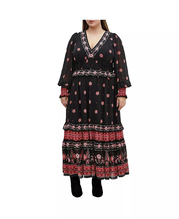 Платье макси Cameron больших размеров CITY CHIC, черный
Платье макси Cameron больших размеров CITY CHIC, черный