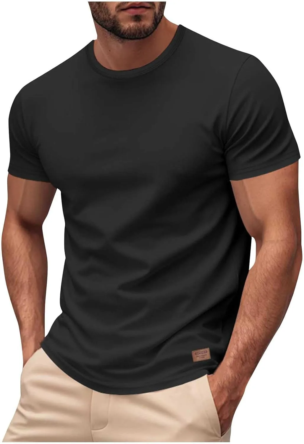 Футболка для тренировок мужская летняя с коротким рукавом FZYLQY
Футболка для тренировок мужская летняя с коротким рукавом FZYLQY