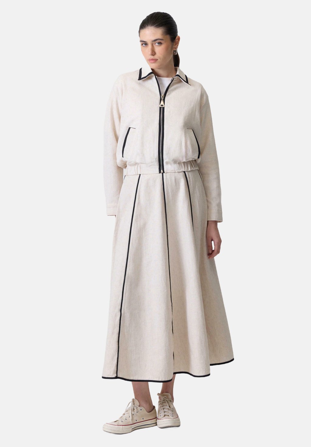 Юбка макси TEXTURED SET - Light jacket Touché Privé, бежевый
Юбка макси TEXTURED SET - Light jacket Touché Privé, бежевый