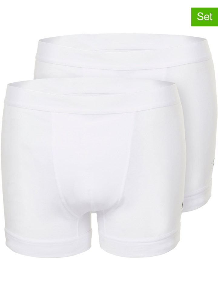 Seidensticker Комплект из 2 штук: боксерские трусы белого цвета
Seidensticker Комплект из 2 штук: боксерские трусы белого цвета