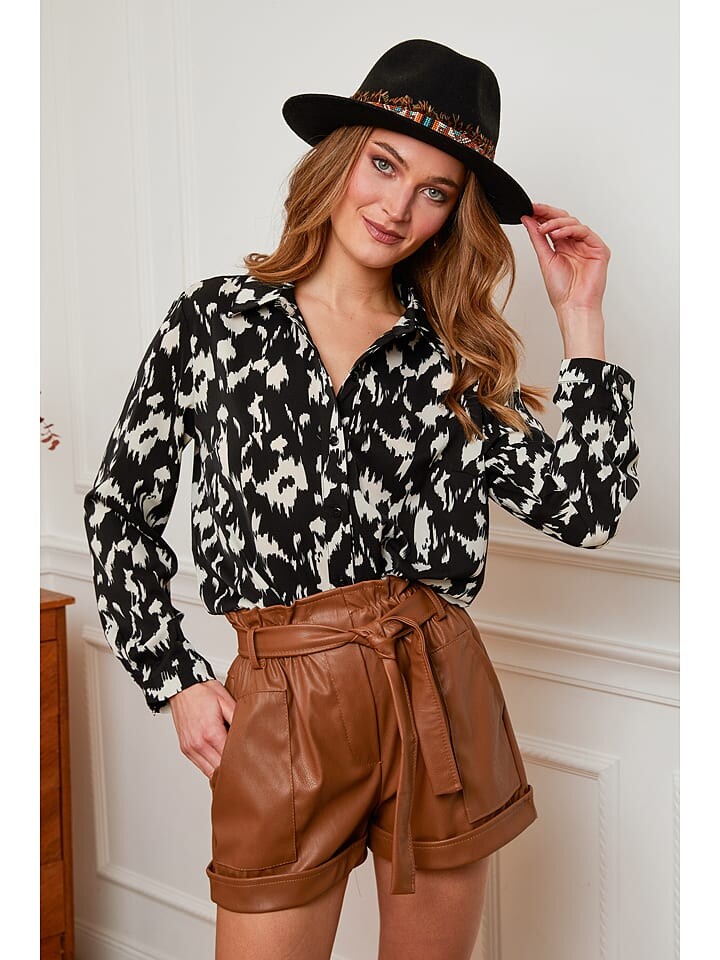 Блуза Plume Bluse Olivier, черный/белый
Блуза Plume Bluse Olivier, черный/белый