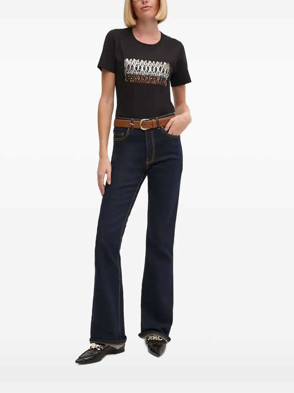 Футболка с декорированным логотипом Aeronautica Militare, черный
Футболка с декорированным логотипом Aeronautica Militare, черный