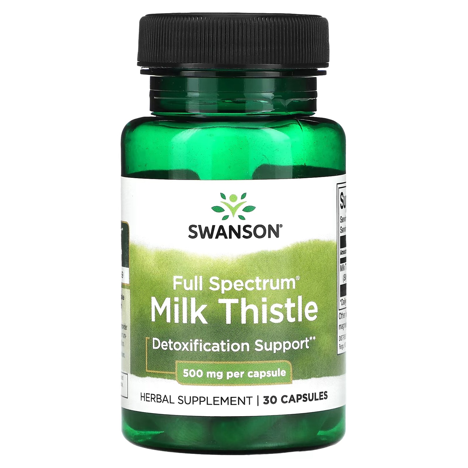 Добавка Swanson Расторопша пятнистая полного спектра действия 500 мг, 30 капсул
Добавка Swanson Расторопша пятнистая полного спектра действия 500 мг, 30 капсул