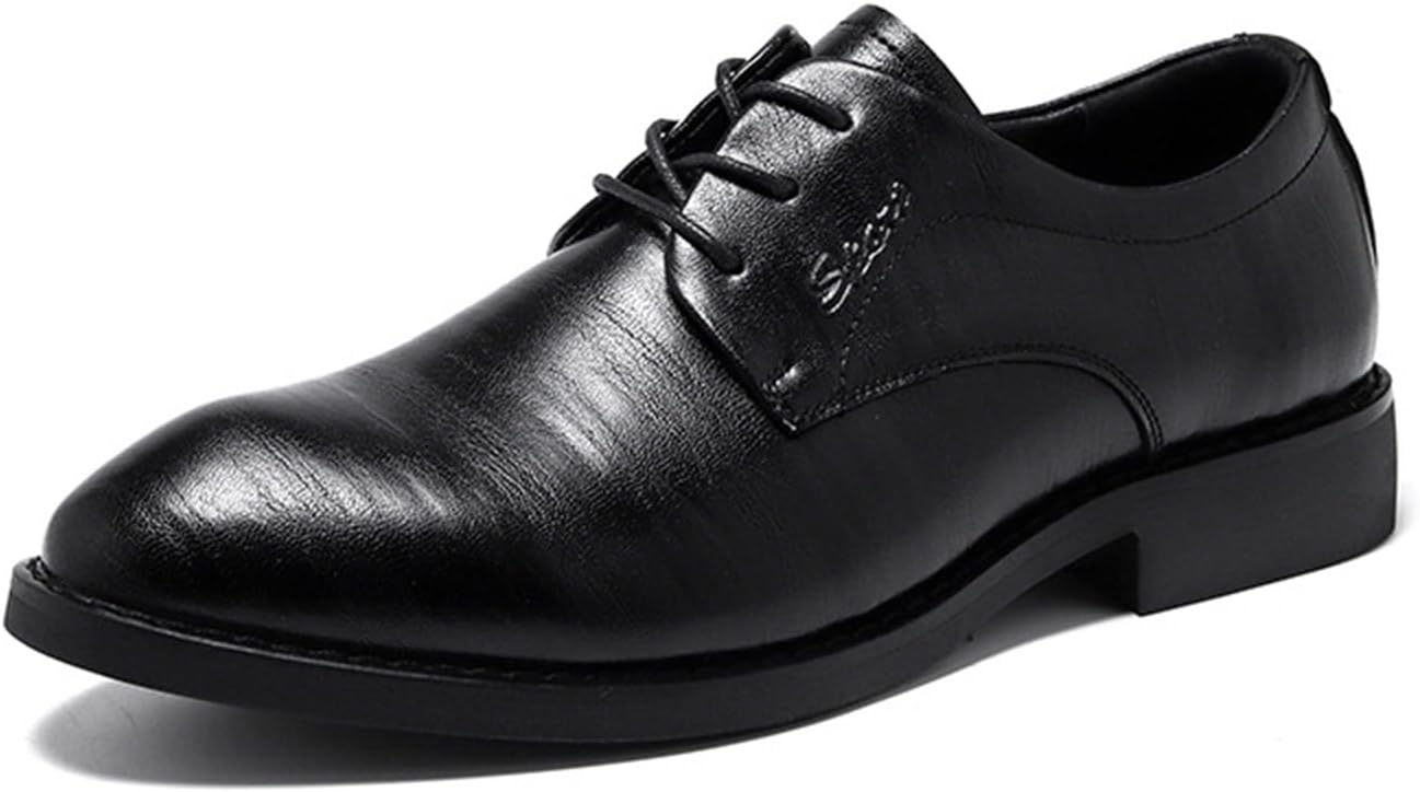 Мужские туфли KYOESCAI: повседневные оксфорды на шнуровке, классические удобные формальные туфли-дерби для деловых встреч, черный
Мужские туфли KYOESCAI: повседневные оксфорды на шнуровке, классические удобные формальные туфли-дерби для деловых встреч, черный