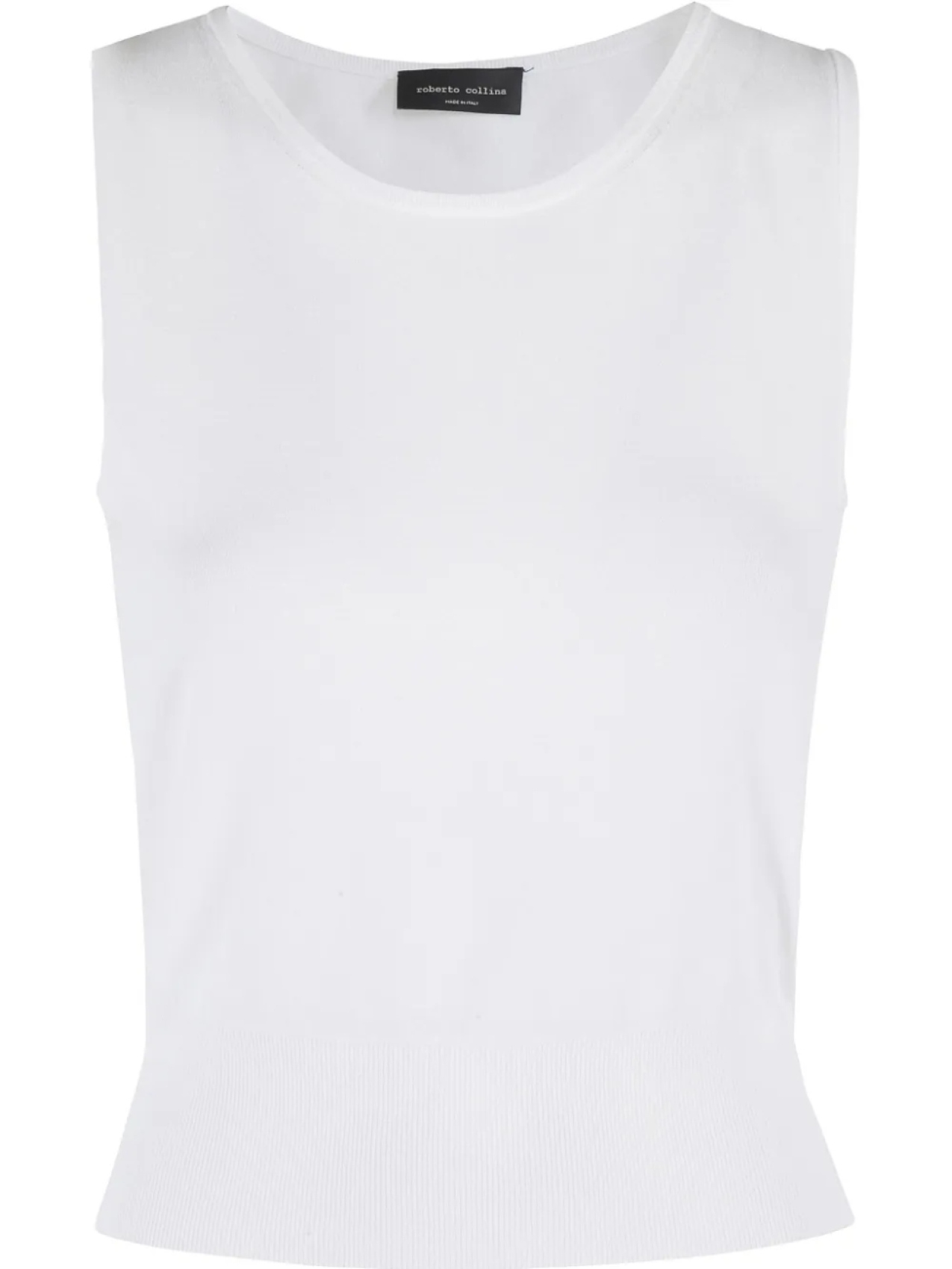 Майка тонкой вязки Roberto Collina, белый
Майка тонкой вязки Roberto Collina, белый