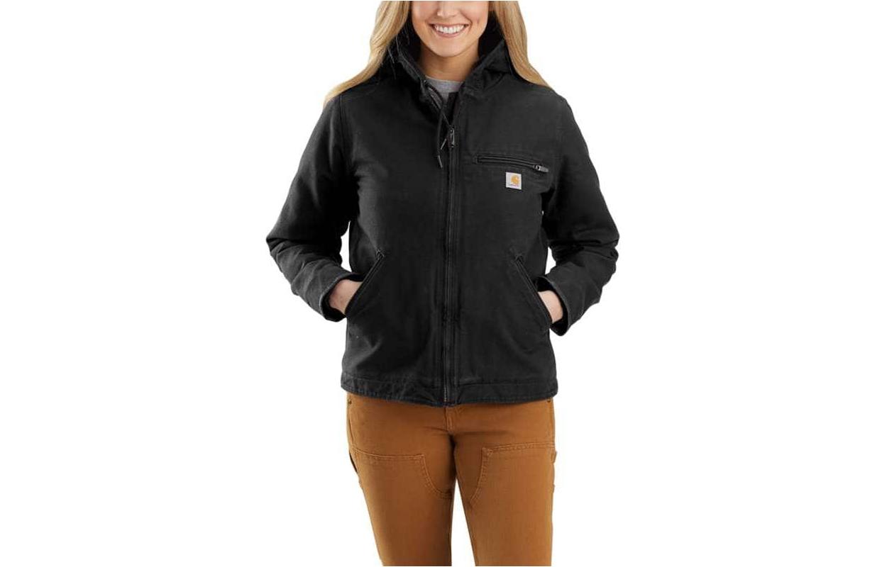 Пуховая куртка свободного кроя для женщин Carhartt, черный
Пуховая куртка свободного кроя для женщин Carhartt, черный