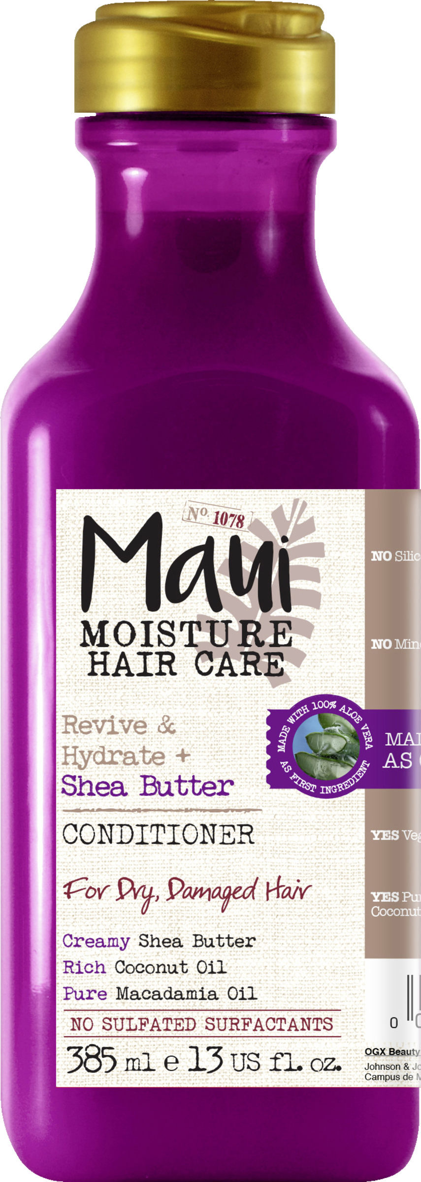 Кондиционер Maui Moisture Revive & Hydrate + Shea Butter Conditioner
Кондиционер Maui Moisture Revive & Hydrate + Shea Butter Conditioner