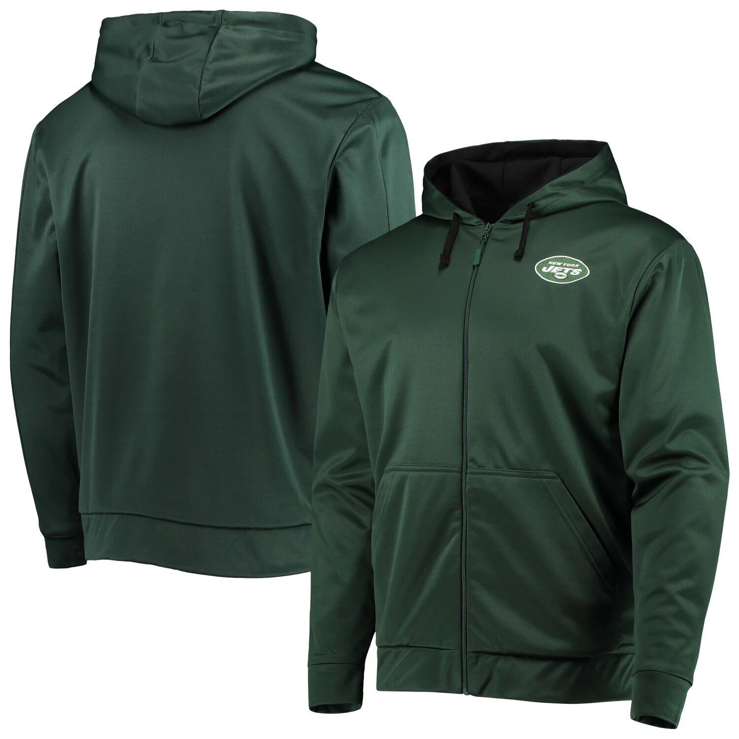 Мужская толстовка с молнией во всю длину Dunbrooke Green/Black New York Jets Apprentice
Мужская толстовка с молнией во всю длину Dunbrooke Green/Black New York Jets Apprentice