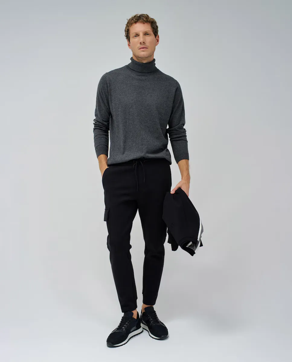 Мужские зауженные джоггеры с карманами-карго Salsa Jeans, черный
Мужские зауженные джоггеры с карманами-карго Salsa Jeans, черный