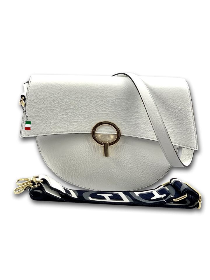 Кожаная сумка через плечо, городская сумка Florence, белая, около 30 см Florence
Кожаная сумка через плечо, городская сумка Florence, белая, около 30 см Florence