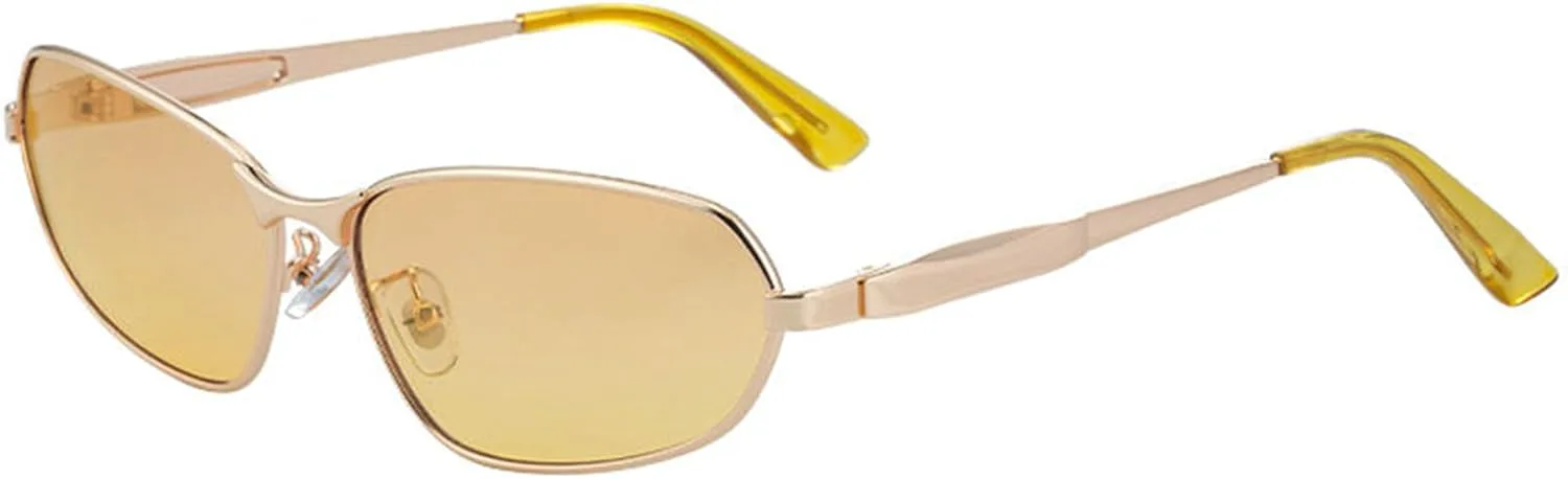 Солнцезащитные очки COTIA Fashion Cat Eye для женщин и мужчин, винтажные, овальные, с металлической оправой, уникальные, стильные, для активного отдыха, Yellow
Солнцезащитные очки COTIA Fashion Cat Eye для женщин и мужчин, винтажные, овальные, с металлической оправой, уникальные, стильные, для активного отдыха, Yellow