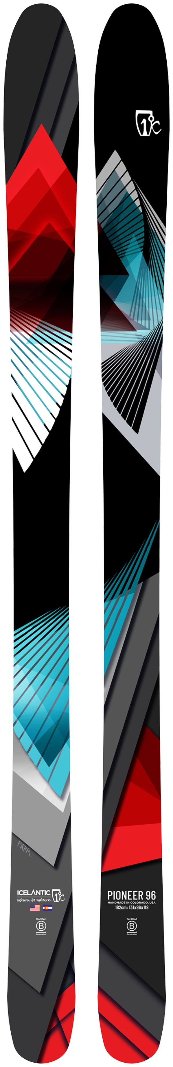 Новые лыжи Icelantic Pioneer 96 2026 года, длина 174 см
Новые лыжи Icelantic Pioneer 96 2026 года, длина 174 см