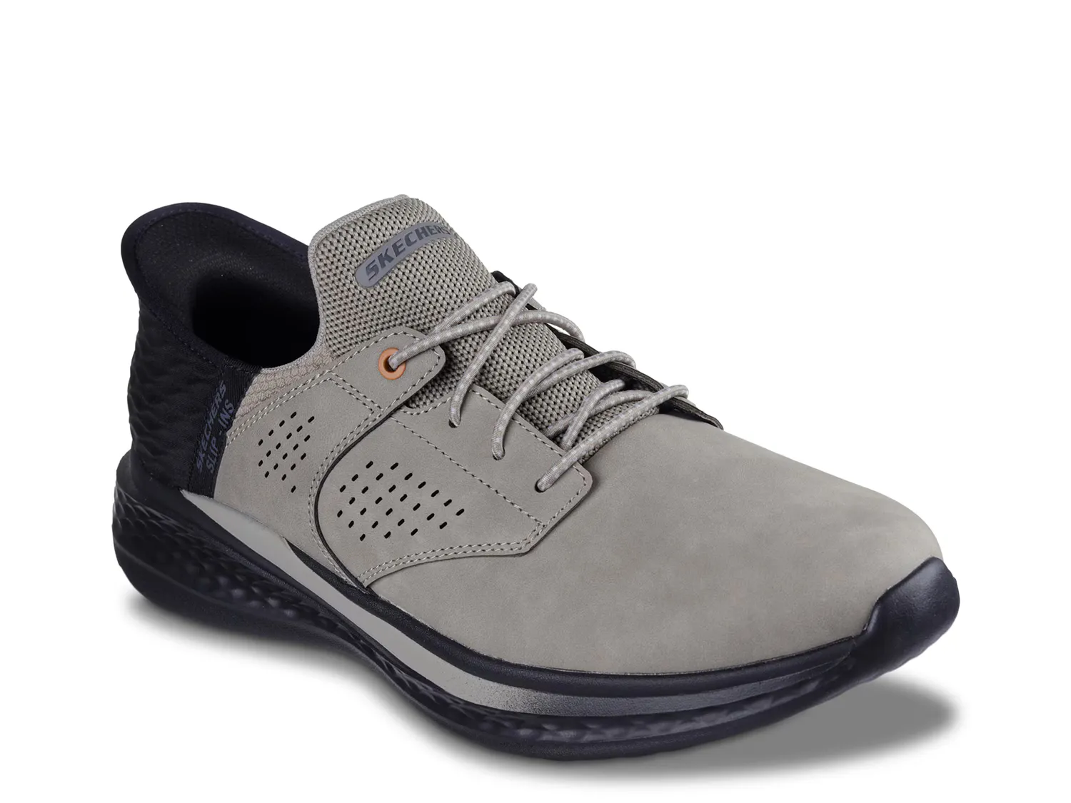 Кроссовки Slip-ins Slade Slip-On Sneaker Skechers, серый 
Кроссовки Slip-ins Slade Slip-On Sneaker Skechers, серый