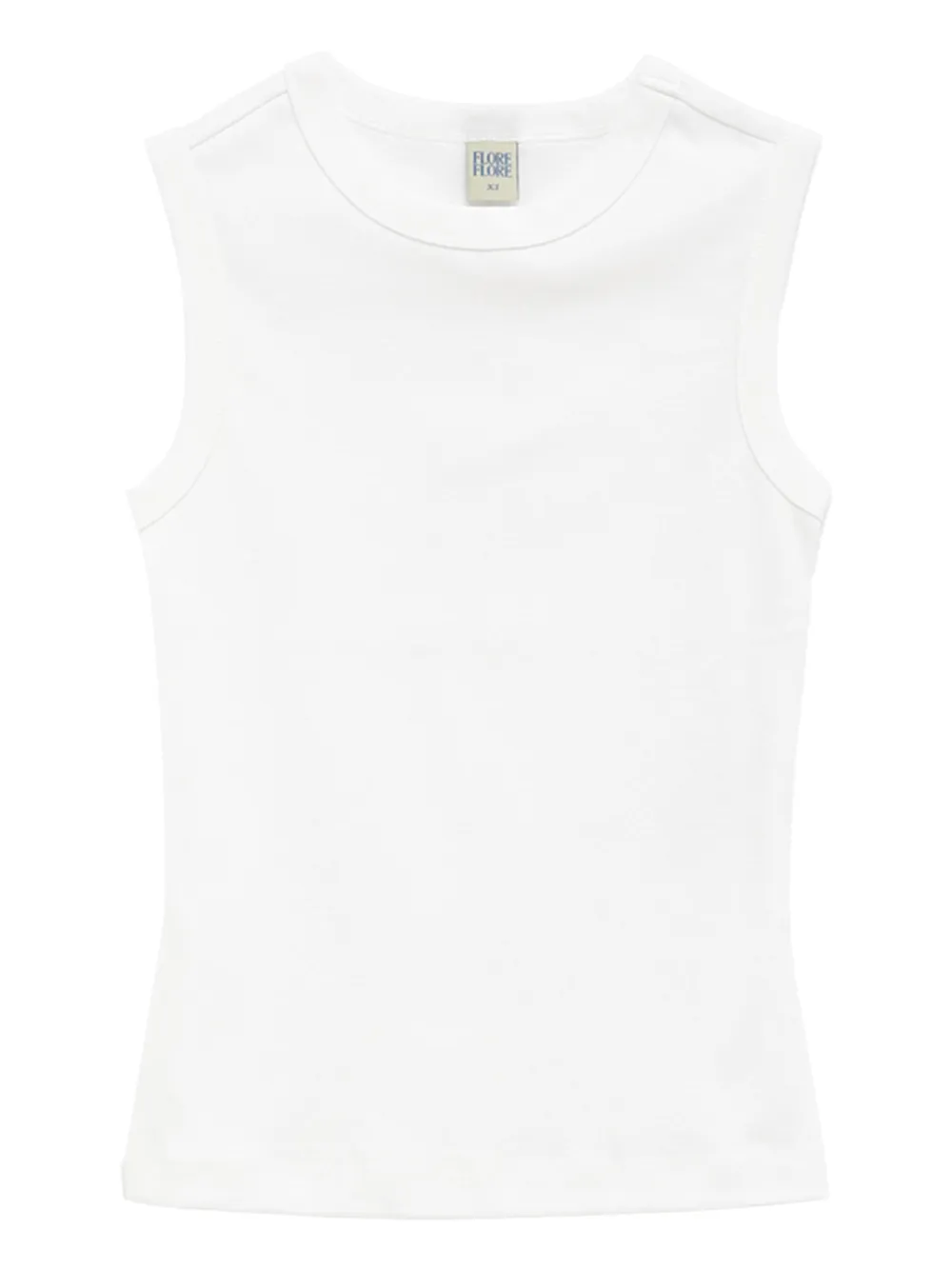 Майка Esme с круглым вырезом FLORE FLORE, белый 
Майка Esme с круглым вырезом FLORE FLORE, белый
