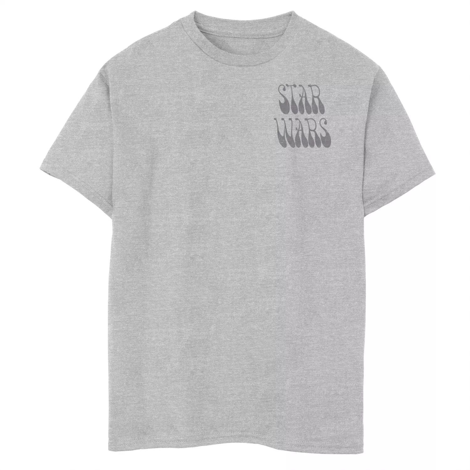 Футболка в стиле ретро с рисунком спереди и сзади для мальчиков 8–20 лет, Звездные войны, мандалорец, ребенок Star Wars
Футболка в стиле ретро с рисунком спереди и сзади для мальчиков 8–20 лет, Звездные войны, мандалорец, ребенок Star Wars