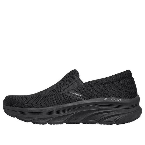 Кроссовки dlux walker murlino 'pure black' Skechers, черный
Кроссовки dlux walker murlino 'pure black' Skechers, черный
