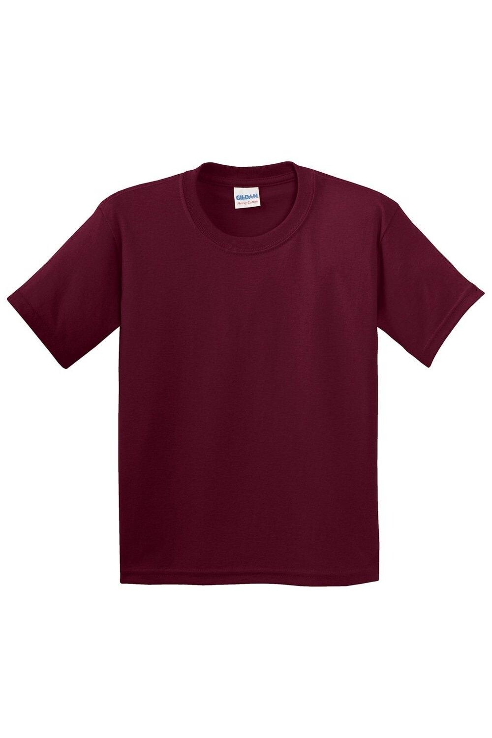 Молодежная футболка из плотного хлопка Gildan, красный
Молодежная футболка из плотного хлопка Gildan, красный
