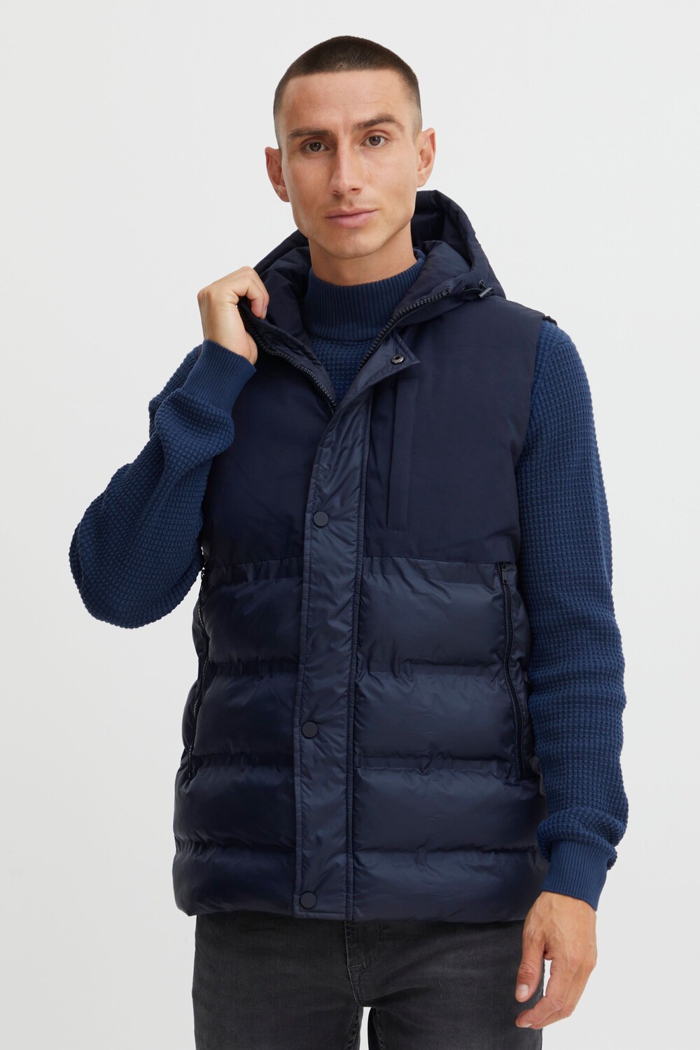 Утепленный жилет BLEND, синий
Утепленный жилет BLEND, синий