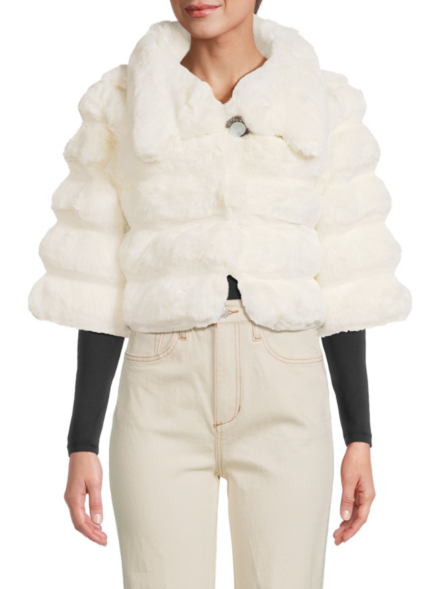 Куртка-болеро из искусственного меха BELLE FARE, белый
Куртка-болеро из искусственного меха BELLE FARE, белый