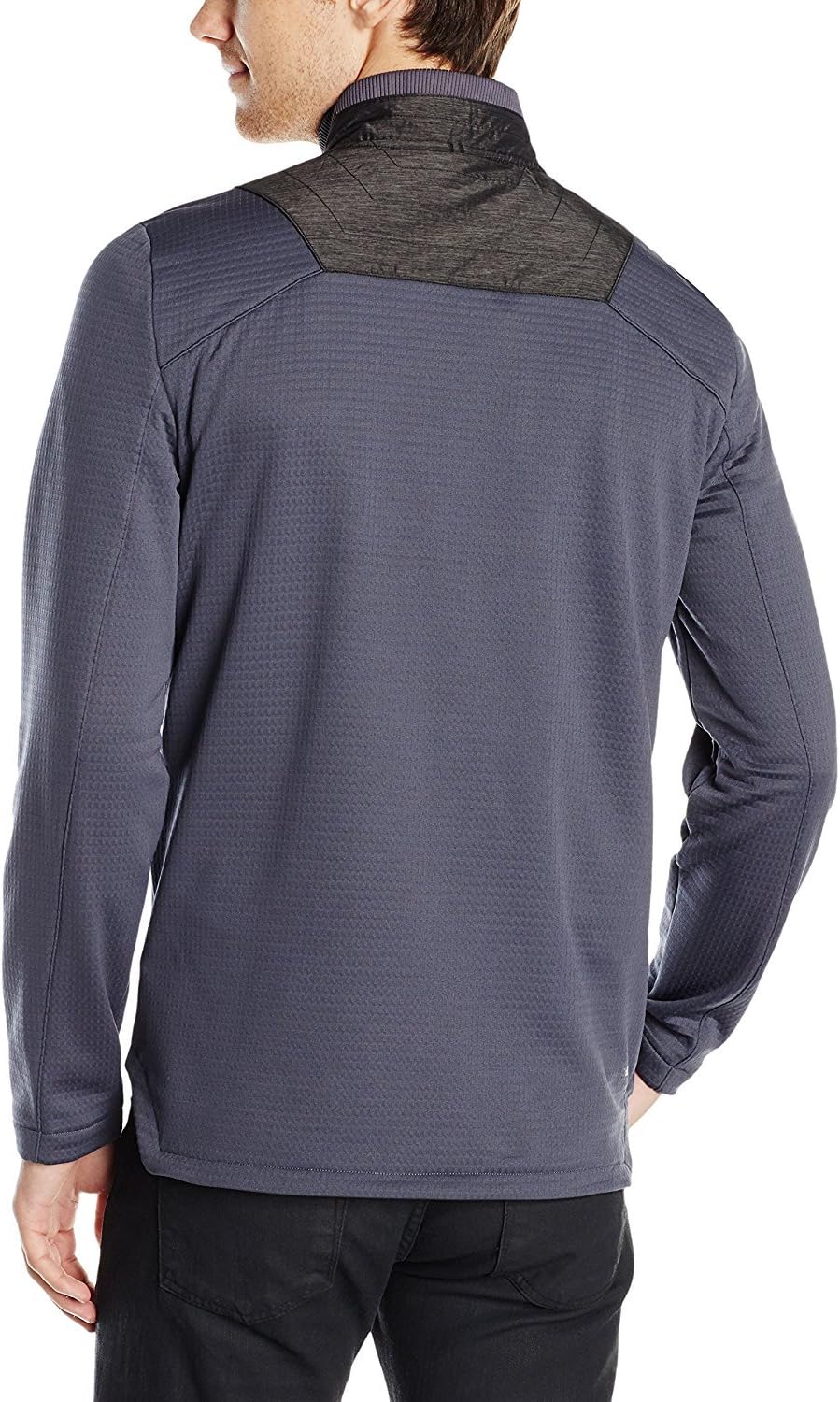 Мужская флисовая кофта Calvin Klein Mix Media Performance с застежкой-молнией 1/4 и стегаными панелями, Grey Smoke
Мужская флисовая кофта Calvin Klein Mix Media Performance с застежкой-молнией 1/4 и стегаными панелями, Grey Smoke