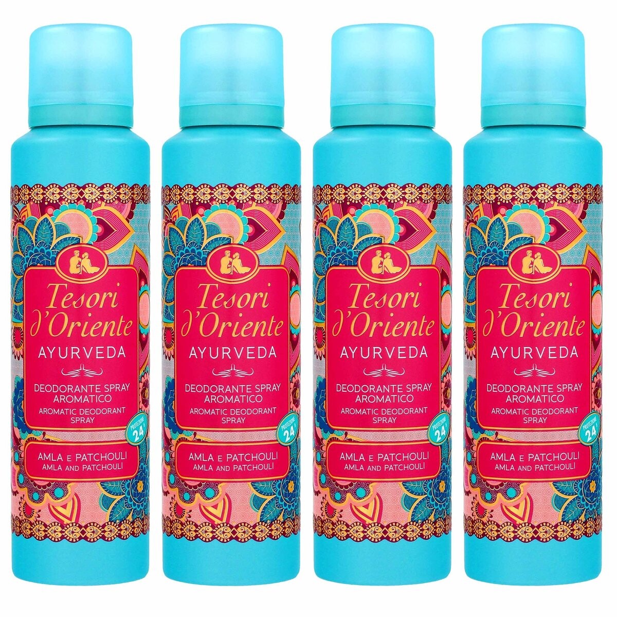 Tesori d'Oriente, Аюрведа, Дезодорант, 4x150 мл Tesori D´Oriente
Tesori d'Oriente, Аюрведа, Дезодорант, 4x150 мл Tesori D´Oriente