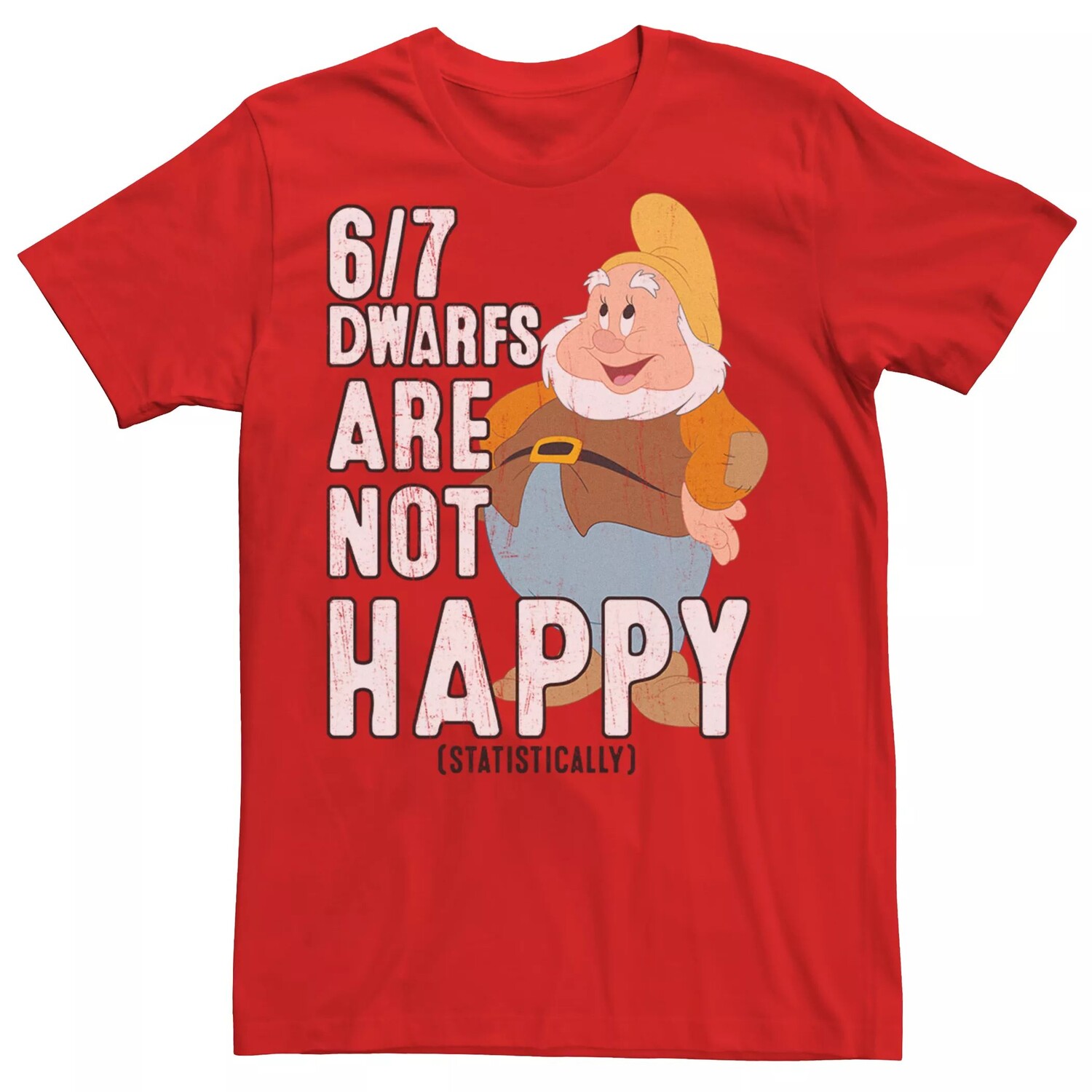 Мужская футболка Disney's «Белоснежка и семь гномов: все недовольны»
Мужская футболка Disney's «Белоснежка и семь гномов: все недовольны»