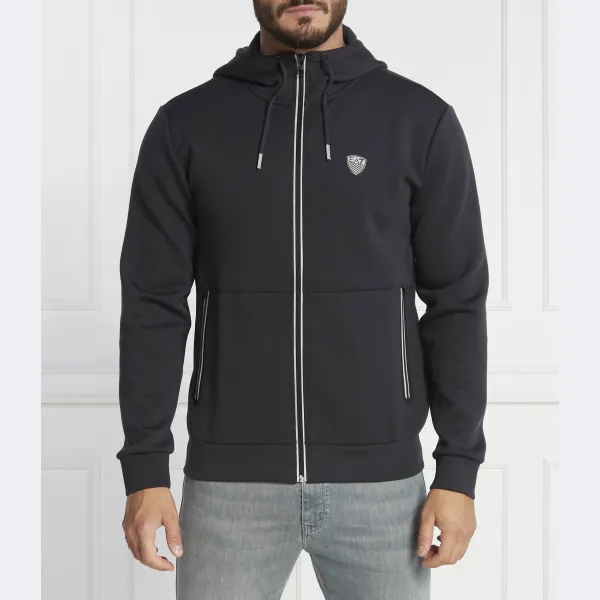 Толстовка обычного кроя Ea7, черный 
Толстовка обычного кроя Ea7, черный