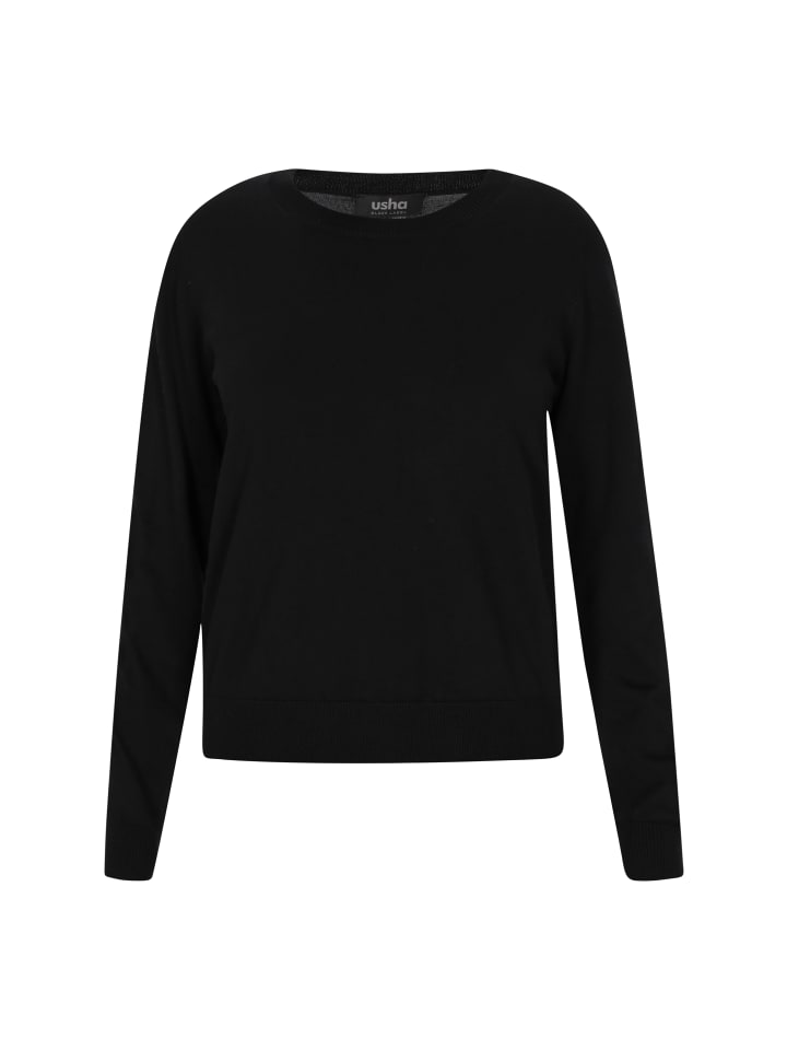 Свитер usha BLACK LABEL, черный
Свитер usha BLACK LABEL, черный