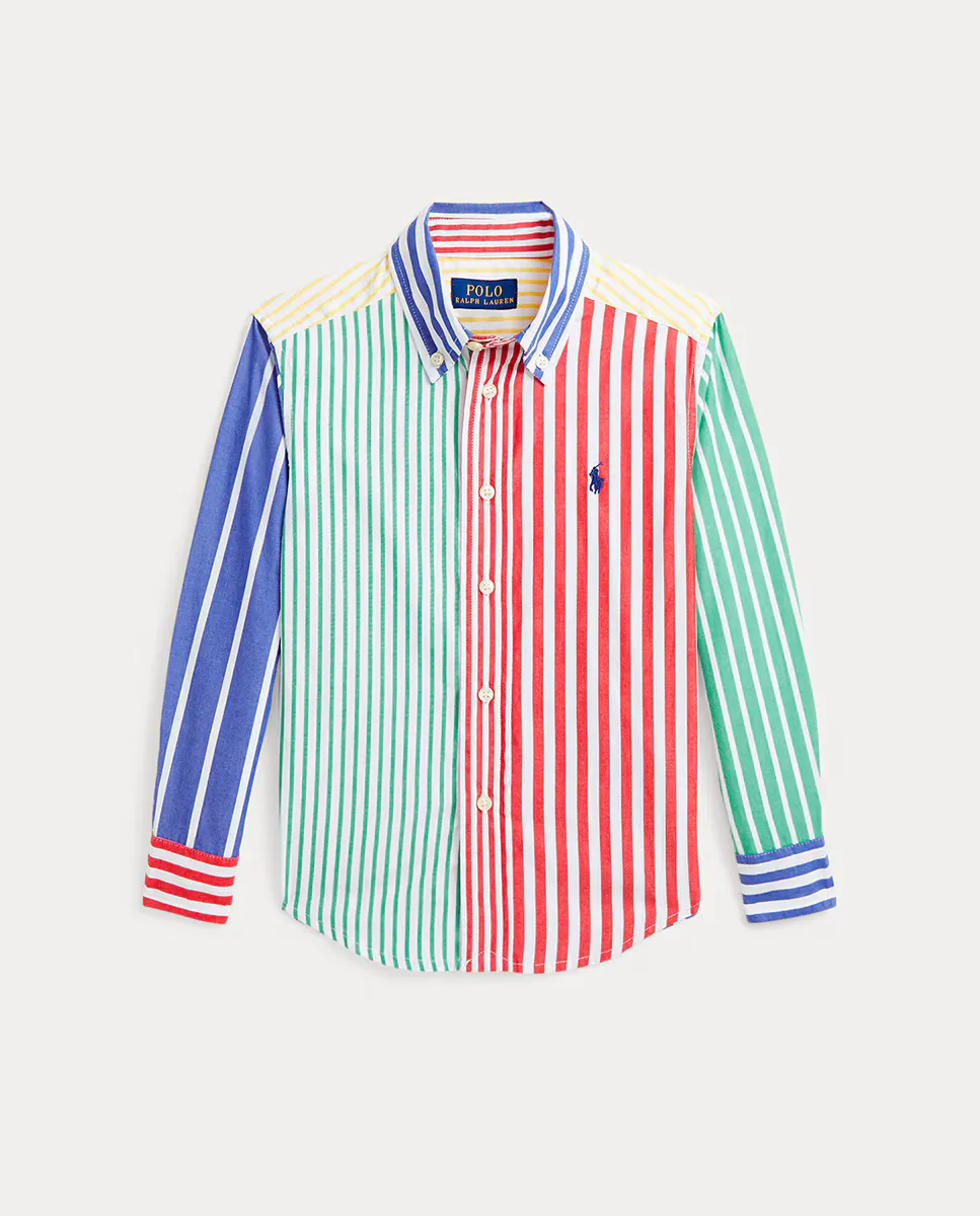 Рубашка для мальчика из хлопка с длинными рукавами Polo Ralph Lauren, мультиколор
Рубашка для мальчика из хлопка с длинными рукавами Polo Ralph Lauren, мультиколор