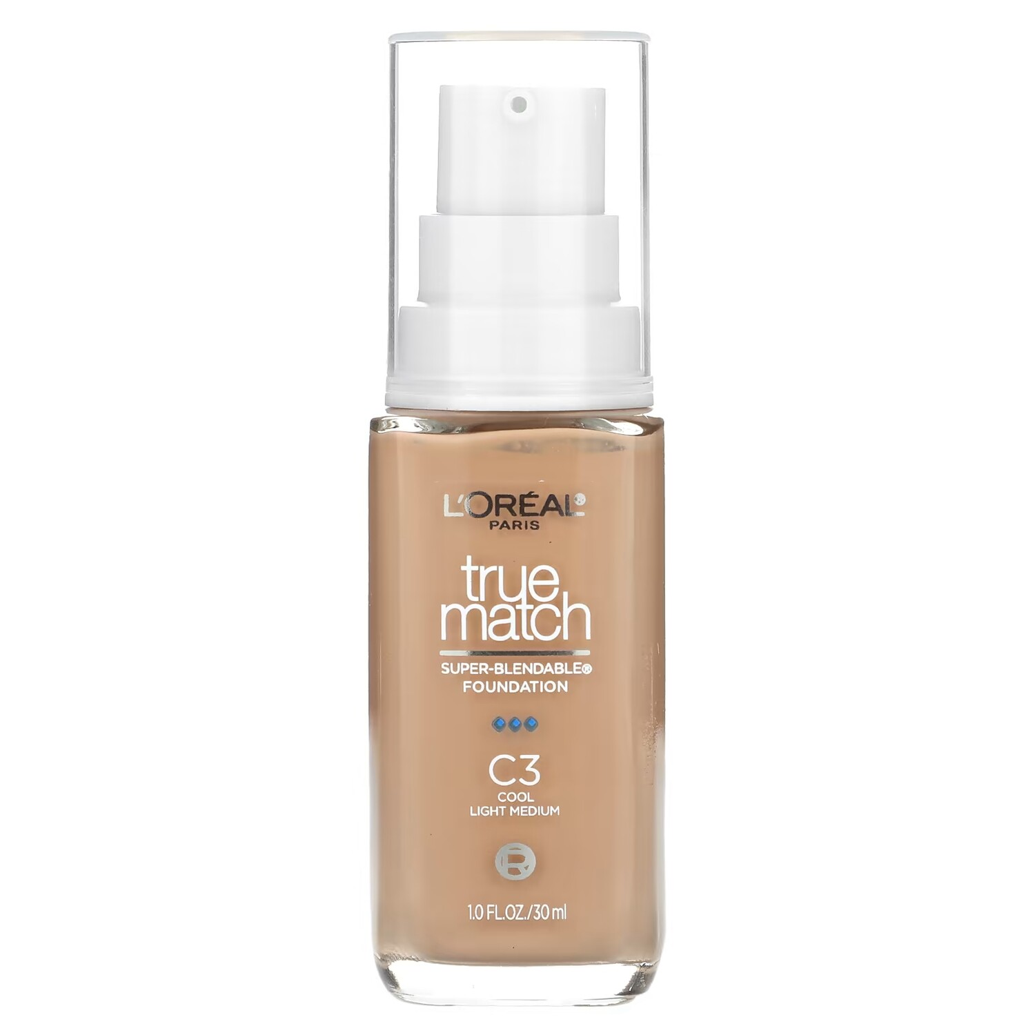 Тональная основа жидкая L'Oréal True Match Super-Blendable Foundation C3 Light Medium, 30 мл
Тональная основа жидкая L'Oréal True Match Super-Blendable Foundation C3 Light Medium, 30 мл