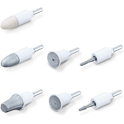 Сменный набор для маникюра и педикюра Mp 44 с 7 высококачественными фетровыми и сапфировыми шлифовальными насадками для ухода за руками и ногами, Beurer
Сменный набор для маникюра и педикюра Mp 44 с 7 высококачественными фетровыми и сапфировыми шлифовальными насадками для ухода за руками и ногами, Beurer