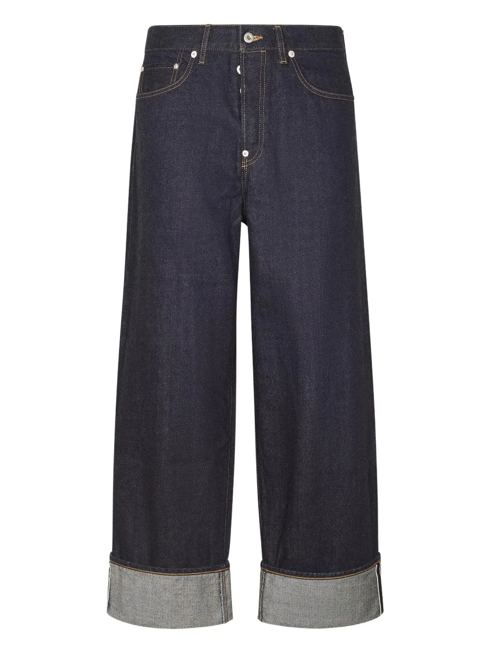 Джинсы с подворотами Kenzo, синий
Джинсы с подворотами Kenzo, синий