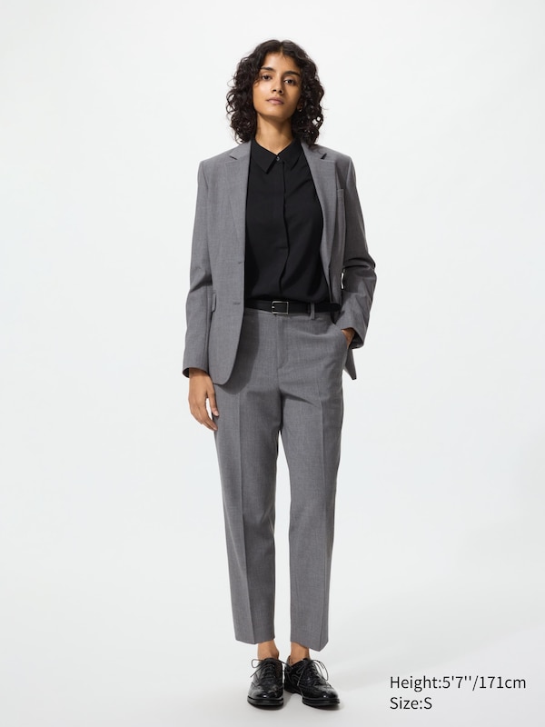 Классические брюки до щиколотки Uniqlo, 05 grey
Классические брюки до щиколотки Uniqlo, 05 grey