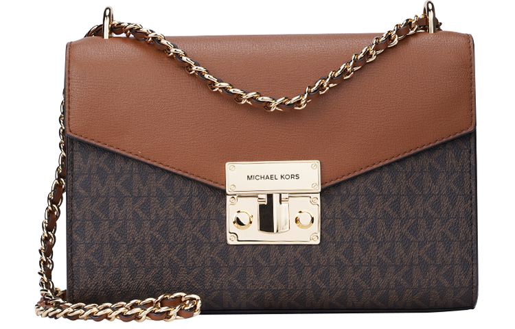 MICHAEL KORS Кожаная сумка через плечо Medium Women's Dark Brown Monogram
MICHAEL KORS Кожаная сумка через плечо Medium Women's Dark Brown Monogram