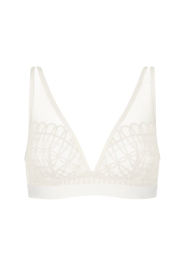 Треугольный бюстгальтер кружево широкие бретели Mey, цвет 5 champagner
Треугольный бюстгальтер кружево широкие бретели Mey, цвет 5 champagner