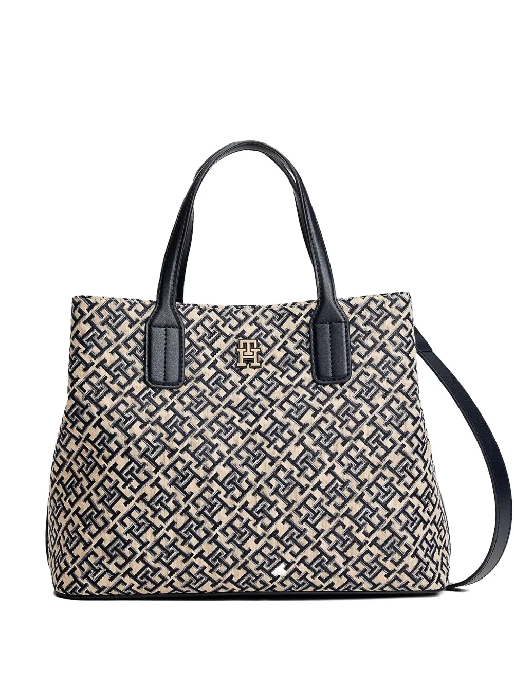 Сумка-тоут с монограммой Tommy Hilfiger, нейтральный
Сумка-тоут с монограммой Tommy Hilfiger, нейтральный