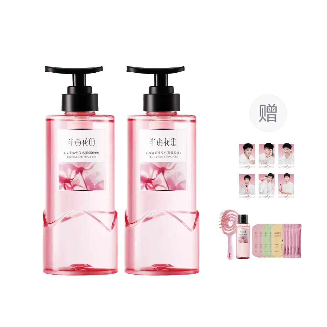 Цветочный шампунь для волос с маслом чистой воды для контроля жирности, увлажнения, ароматерапии и успокоения 500г*1/500г*2 LITTLE DREAM GARDEN
Цветочный шампунь для волос с маслом чистой воды для контроля жирности, увлажнения, ароматерапии и успокоения 500г*1/500г*2 LITTLE DREAM GARDEN