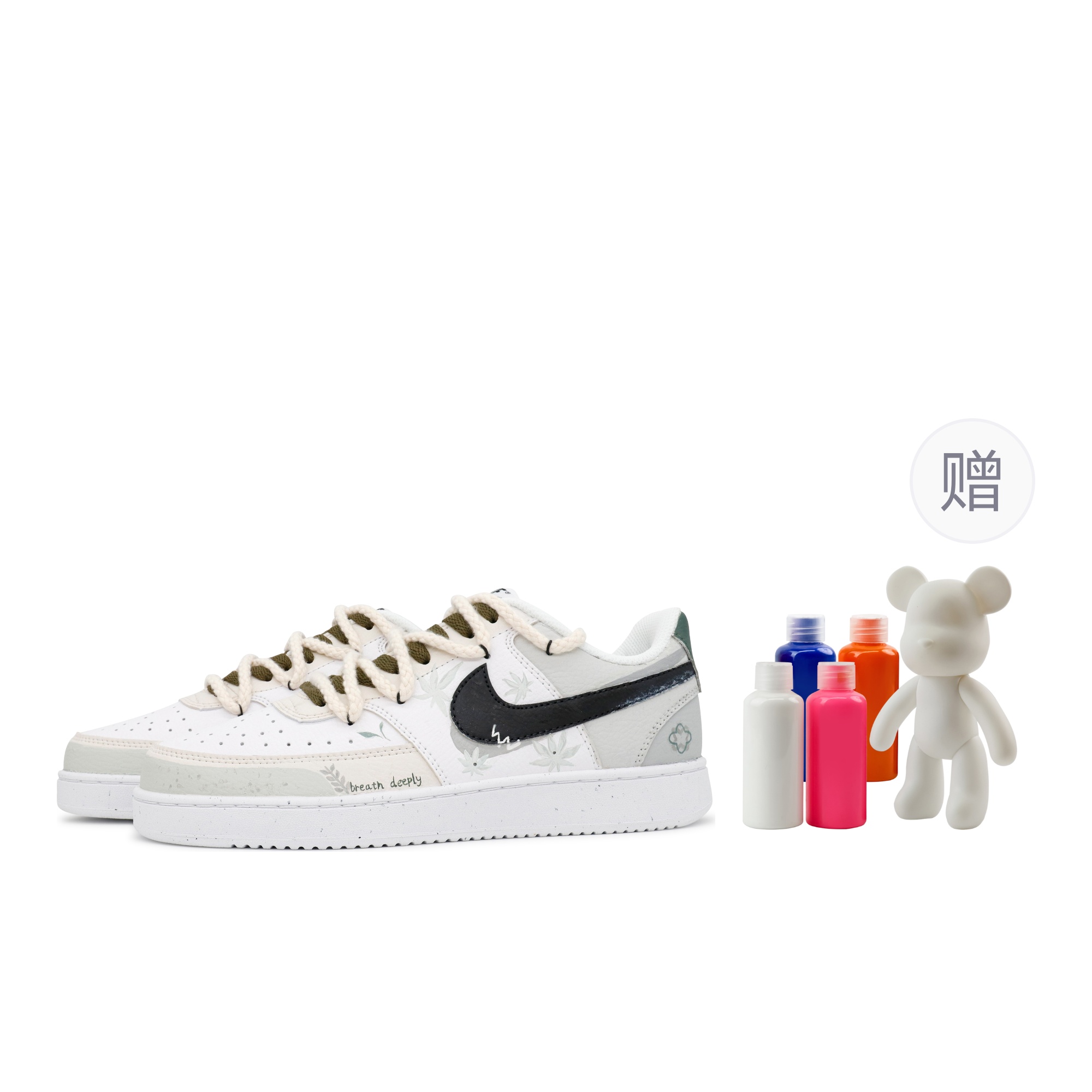 Кроссовки Court Vision 1 Maple Leaf Fluttering, легкие, износостойкие, низкие, мужские, серо-зеленые Nike, Gray Green
Кроссовки Court Vision 1 Maple Leaf Fluttering, легкие, износостойкие, низкие, мужские, серо-зеленые Nike, Gray Green